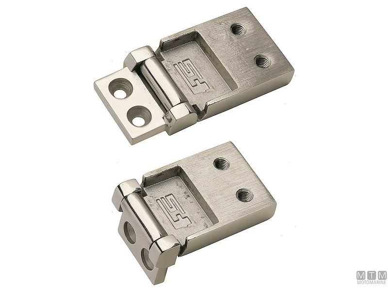 CERNIERA A FILO ECC 45X30MM INOX 