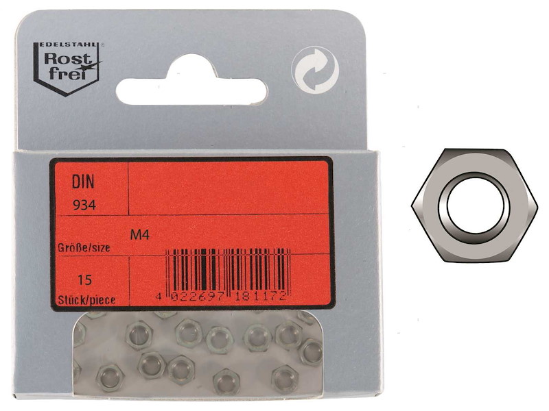 Dadi Esagonali DIN 934