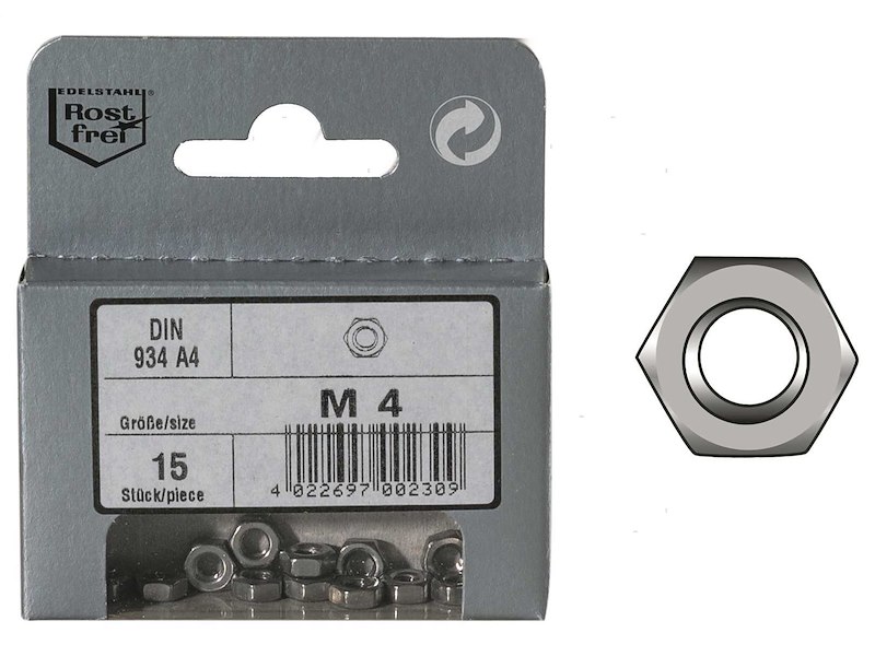 Dadi Esagonali DIN 934