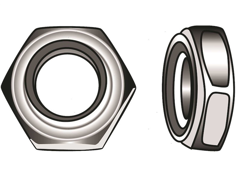 Dadi Esagonali Autobloccanti DIN 985