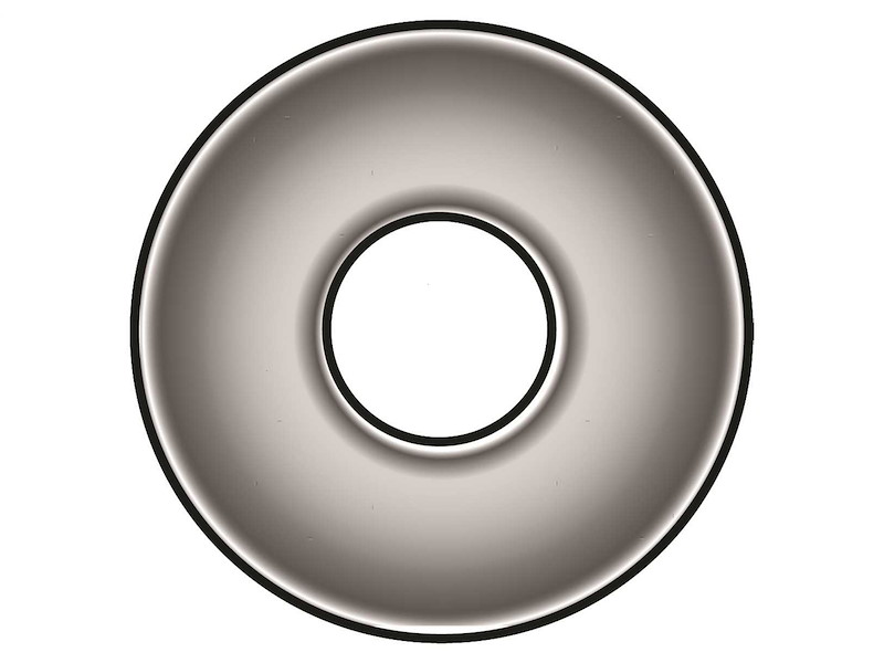 Rondelle Piane 3 Volte il Foro DIN 9021