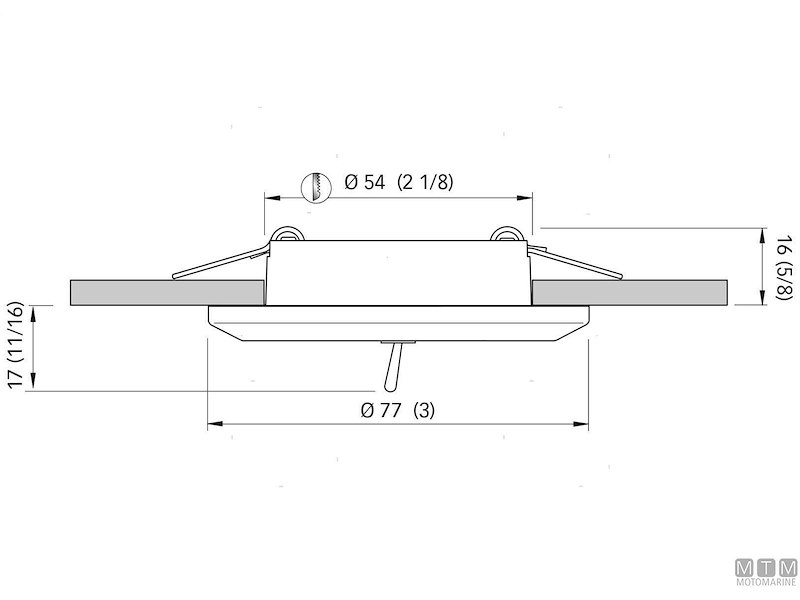 Faretto Miriam Switch