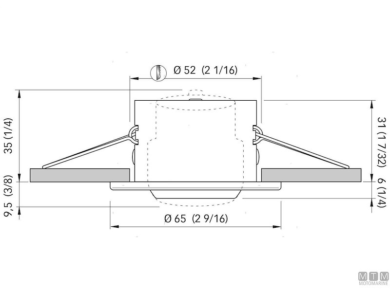 FARETTO QUICK YOKO-IP40 L CALDA 