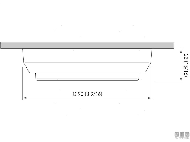 PLAFONIERA QUICK TIM C-IP40 L NATURALE 