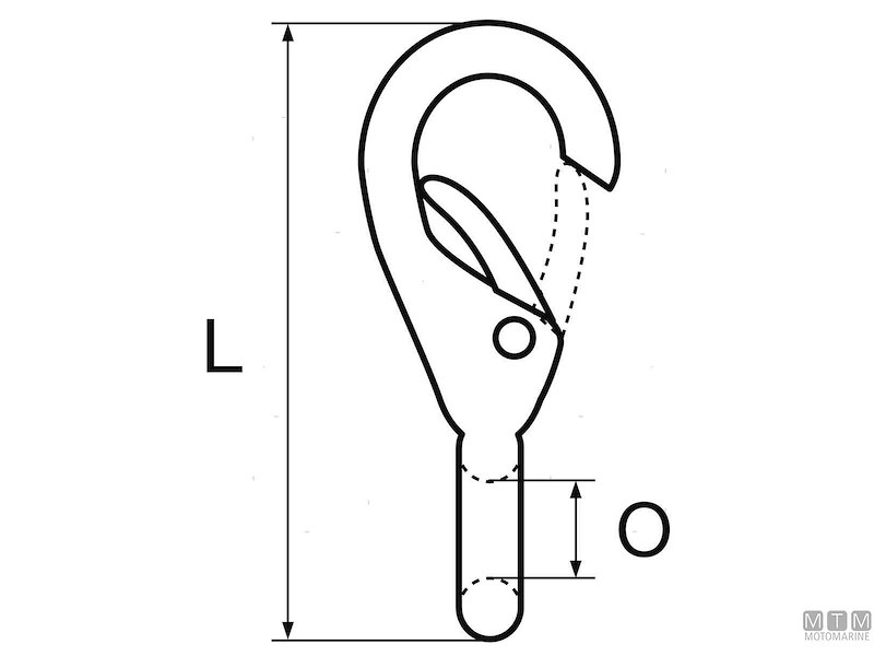 Moschettone Fisso Standard