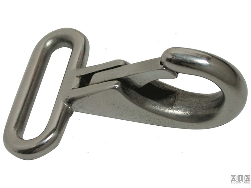 MOSCHETTONE PASSACINGHIA INOX 