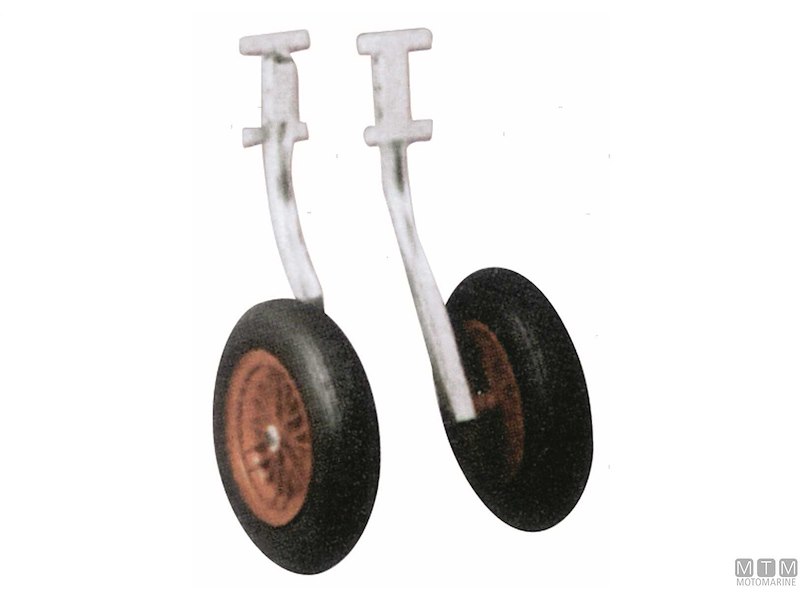 RUOTE ALAGGIO POPPA SAGOMATE INOX 