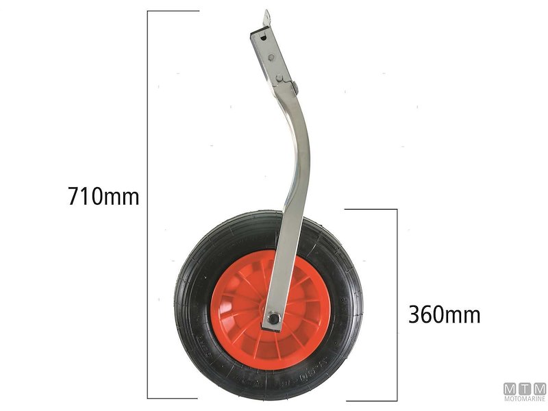 RUOTE ALAGGIO POPPA SAGOMATE INOX 