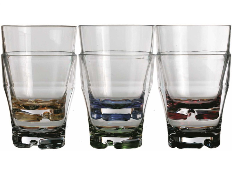 SET BICCHIERI ACQUA MB COLOR 