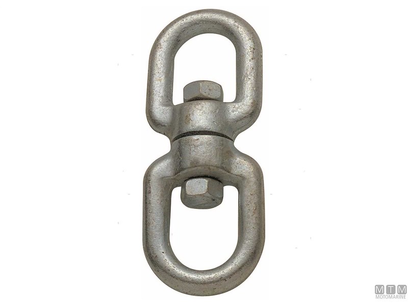 Girella Occhio-Occhio in Acciaio Zincato 