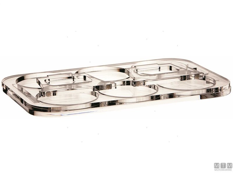 VASSOIO PORTA BICCHIERI MB SMOKE 