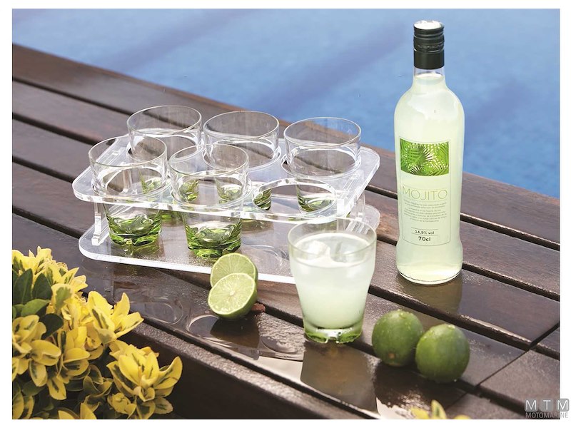 VASSOIO PORTA BICCHIERI MB SMOKE 