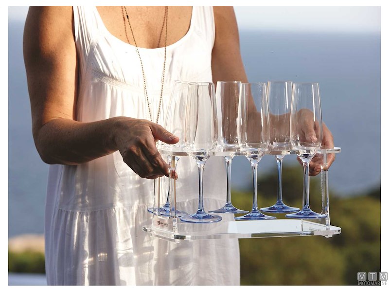 VASSOIO PORTA CALICI MB SMOKE 