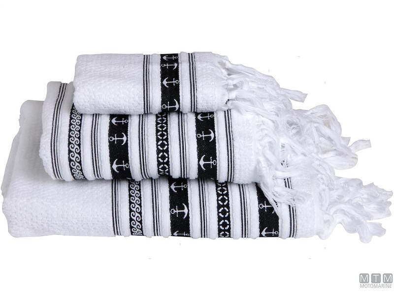 Set 3 Asciugamani Anchors