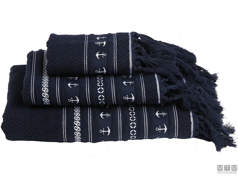 Set 3 Asciugamani Anchors