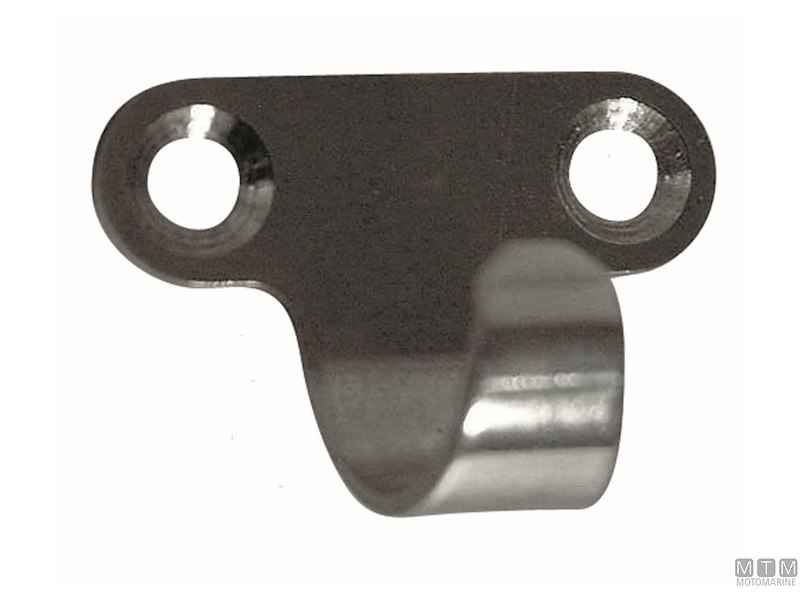 GANCETTO STAMPATO 33X19MM INOX 