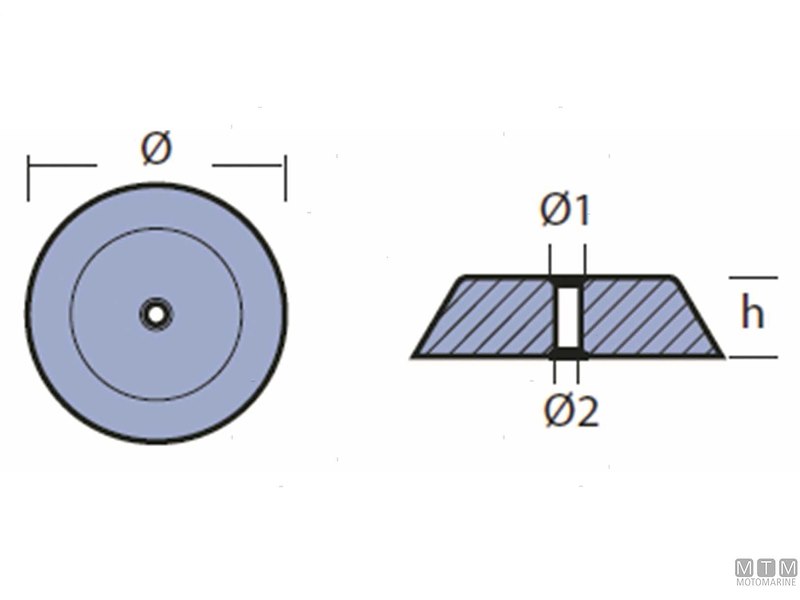 Flangia per Jet Hamilton 292