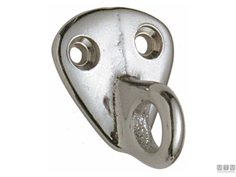 GANCETTO CHIUSO 30X35MM INOX 