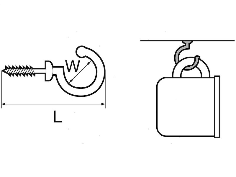 Gancetto Porta Tazze