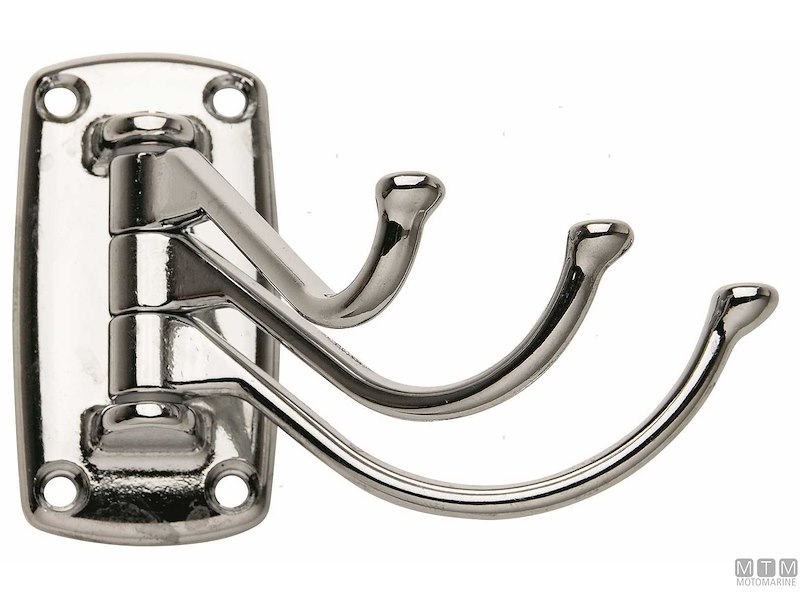 Appendiabiti a 3 Ganci Pieghevoli