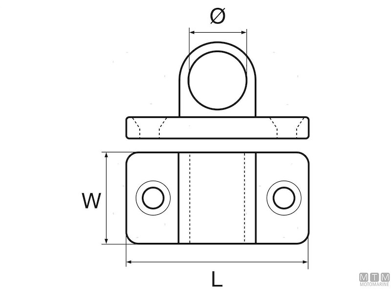 Gancetto Passante in Nylon