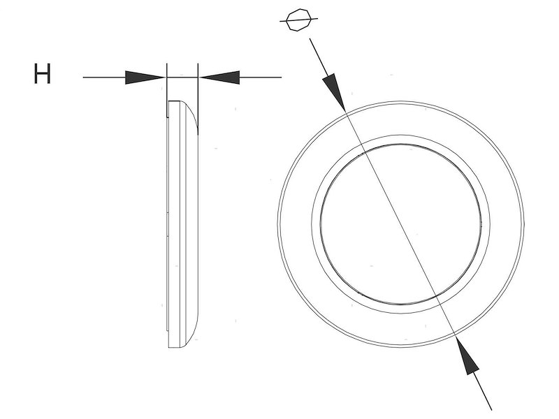 Plafoniere Classic-Brass LED