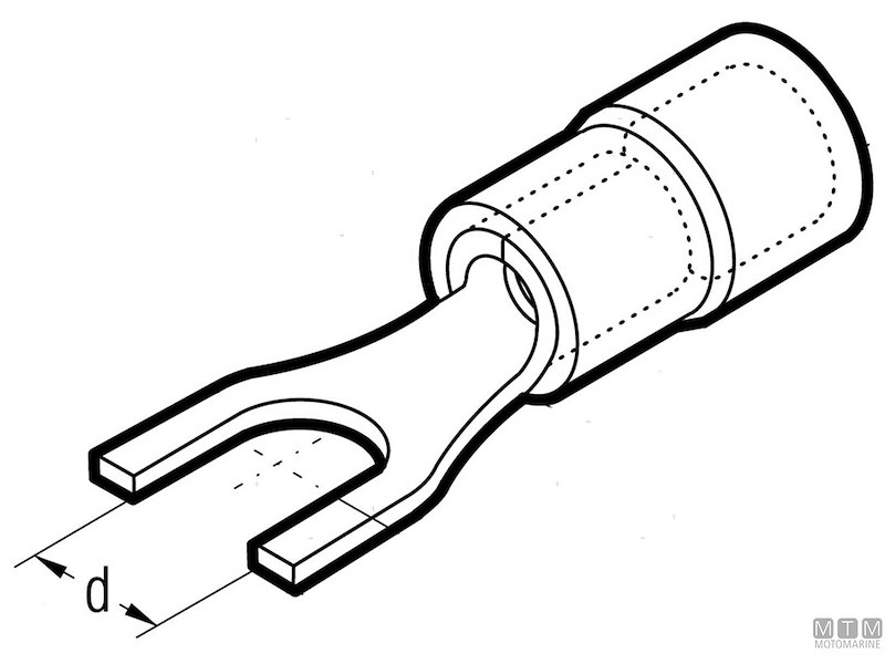 Capicorda Forcelle Preisolati