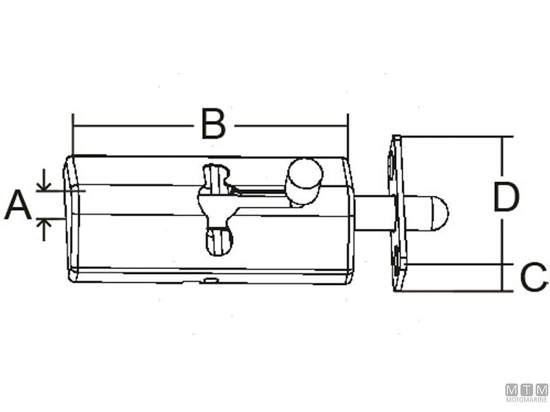 Catenaccio a Molla Tmarine Inox