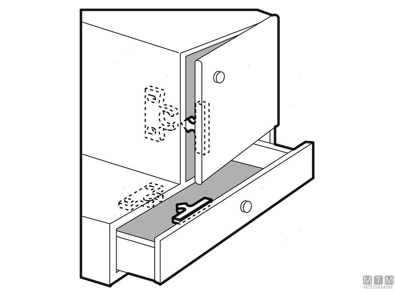 ARRESTO 30X7MM PL-NERO 
