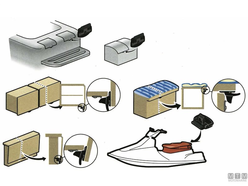 ARRESTO SOUTHCO PARROT 70X50MM PL-NERA 
