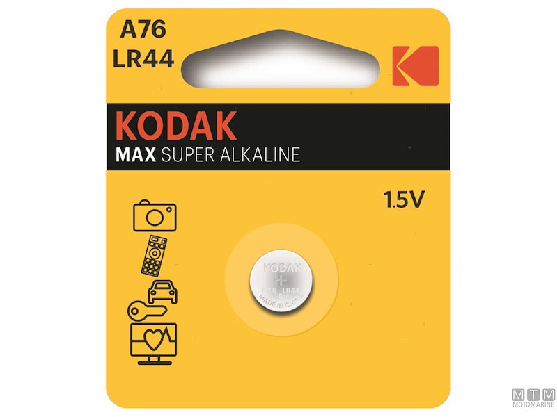 BATTERIE KODAK LR44/A76   =1PZ 