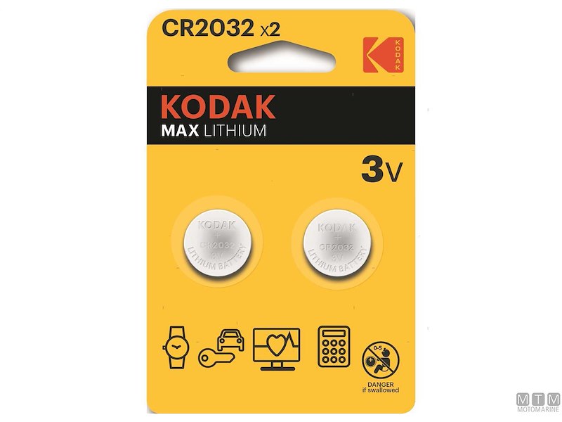 BATTERIE KODAK CR2032   1CF=2PZ 