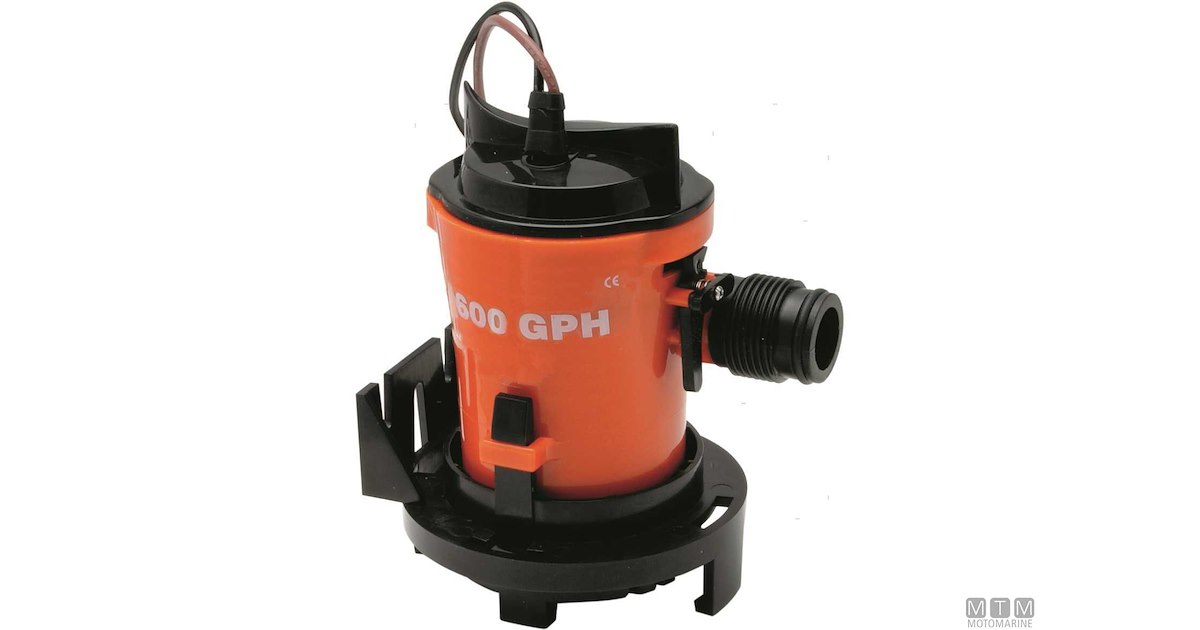 NAVPOWER Pompe De Cale Performance 500 GPH 12V - Pour Bateau, Camping-Car Et Nautisme