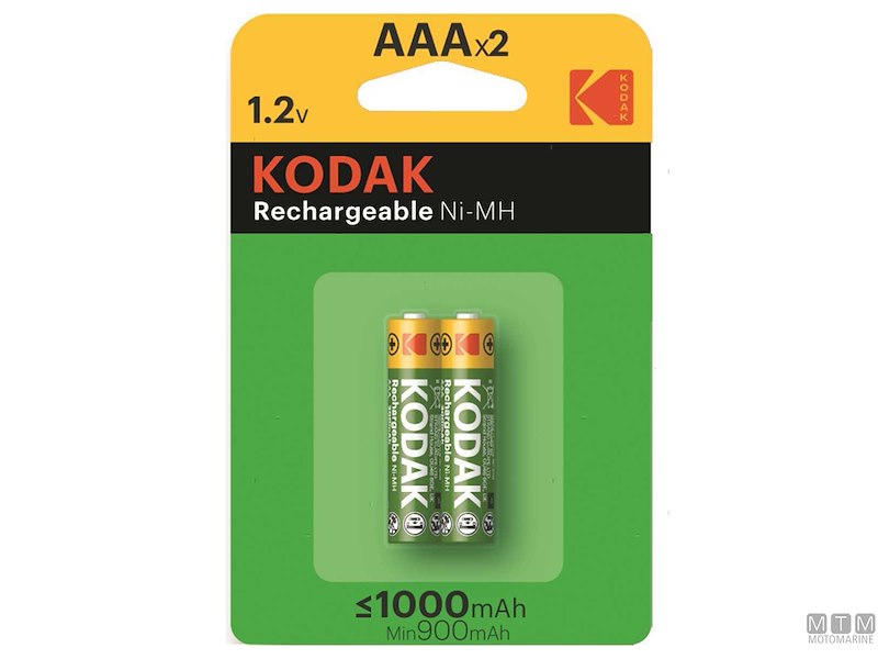 BATTERIE KODAK AAA RICARICABILI 1CF=2PZ 