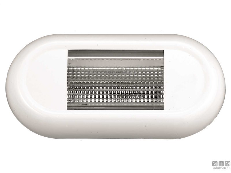 LUCE LED 12/24V 12W IP67 136X66 PL 