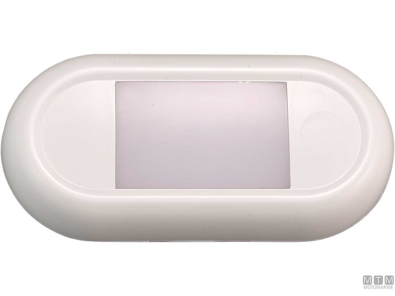 LUCE LED 12/24V 12W IP67 136X66 PL 