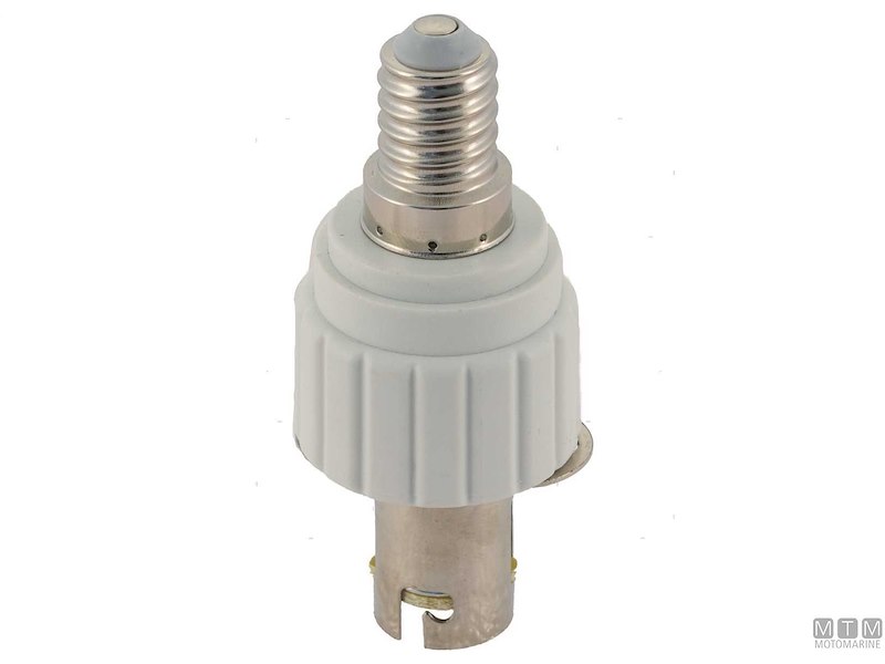 Adattatori E14/E27 per Lampadine BA15D
