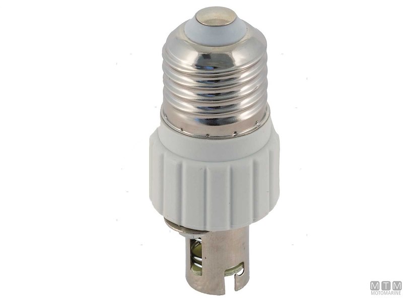 Adattatori E14/E27 per Lampadine BA15D