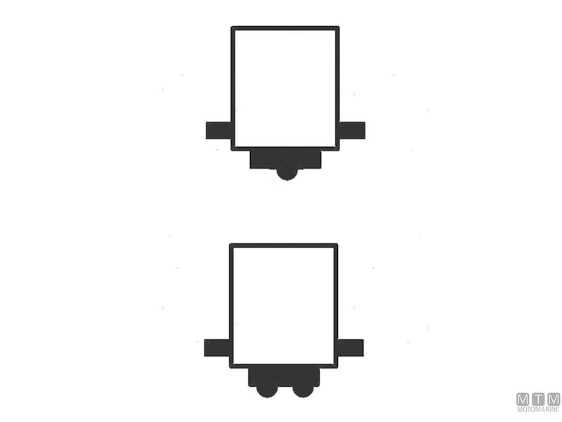 Lampadine LED BA15S e BA15D 90LM