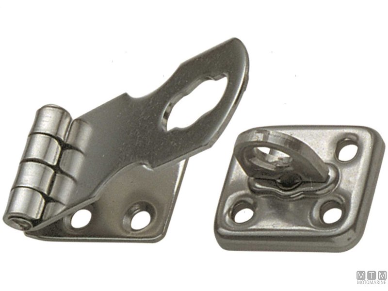 CHIUSURA RIBALTA 71X28MM INOX 