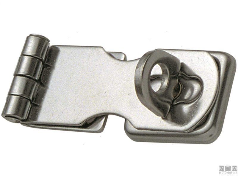 CHIUSURA RIBALTA 69X30MM INOX 