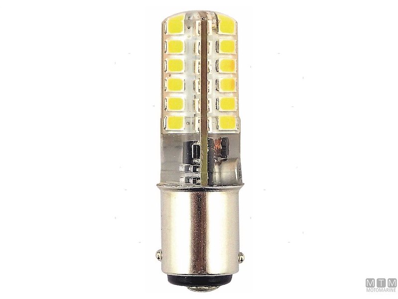LED LAMP BA15D GEL 200LM 3W 12/24V 