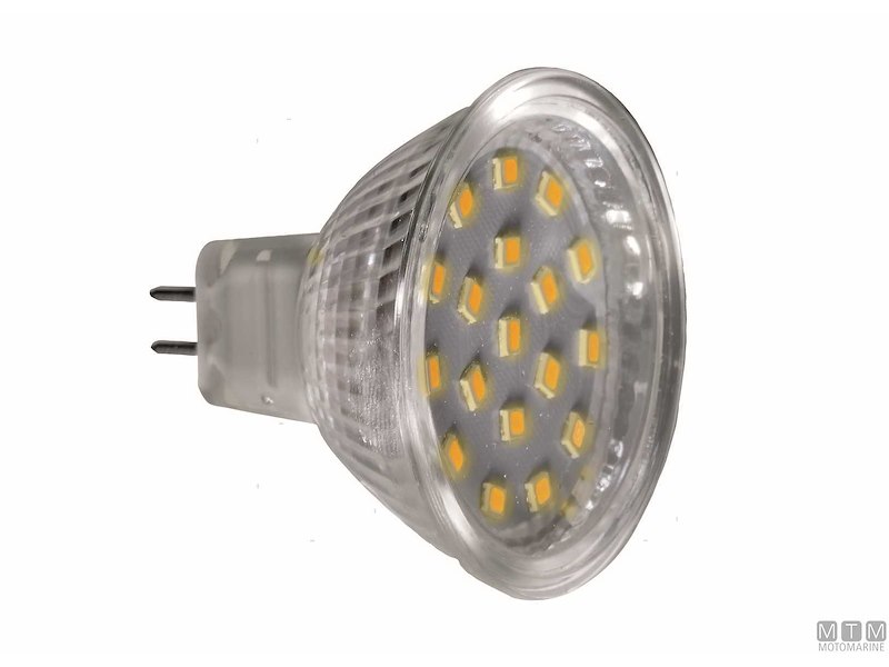 LAMPADINA FARETTO LED G5.3 12/24V MR16 