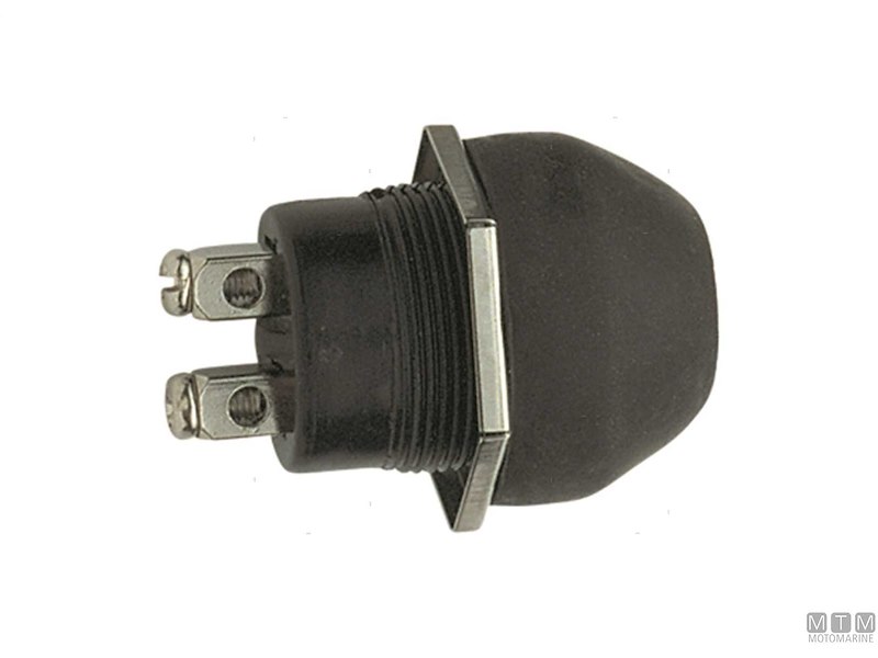 INTERRUTTORE FLAT C/CAPPUCCIO 2T 