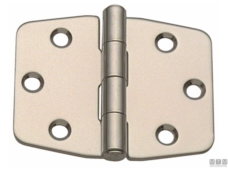 CERNIERA BISCOTTO 60X74MM INOX 