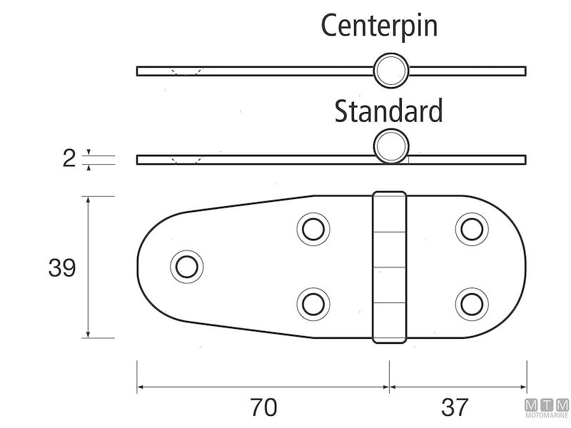 Cerniera Eccentrica R