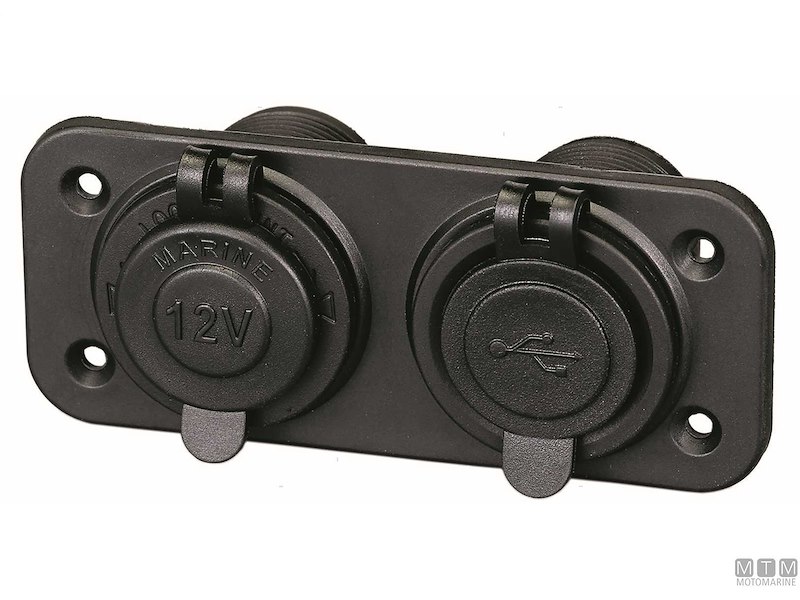 PRESA 12V + DUAL USB 