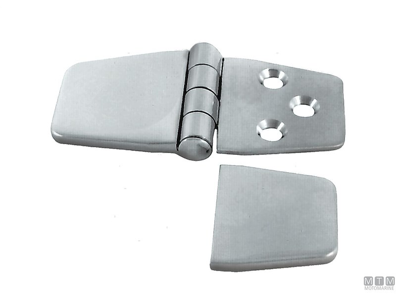 CERNIERA COPERTA BISCOTTO H36MM L76MM ACCIAIO INOX AISI 316