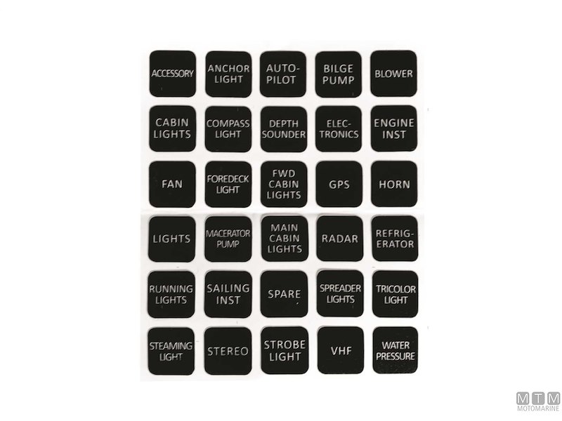 Pannelli C7-IP66 Black con Interruttori Basculanti Impermeabili