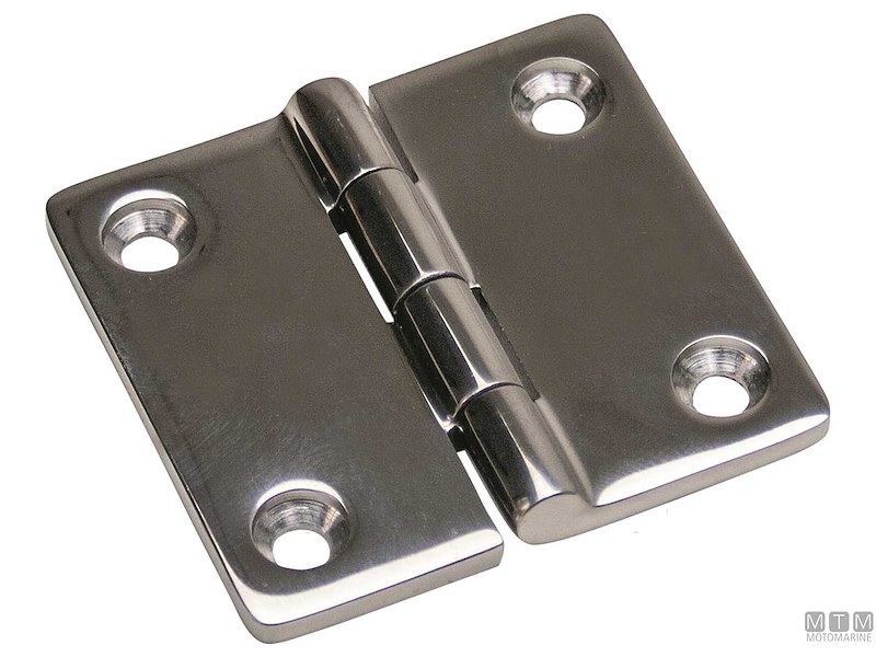 CERNIERA ROBUSTA QUADRA  50X52MM INOX 